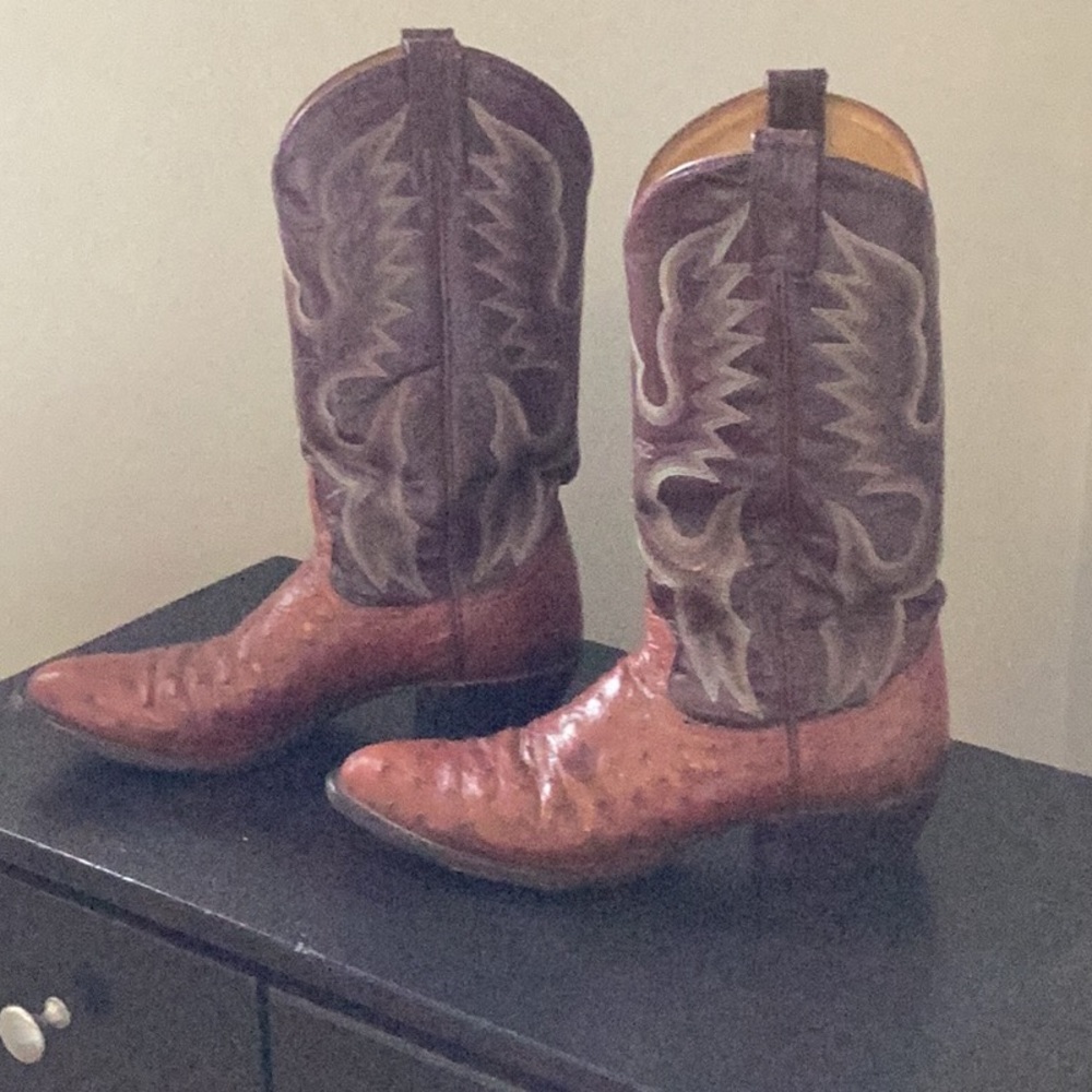 COPY - Tony Lama Ostrich Boots